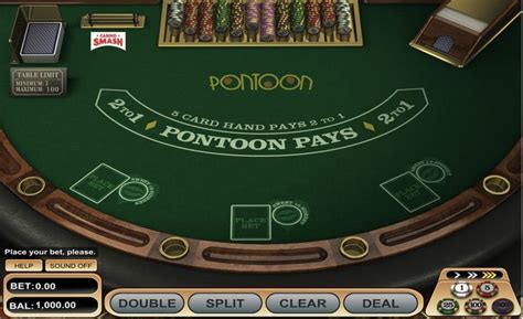 pontoon game